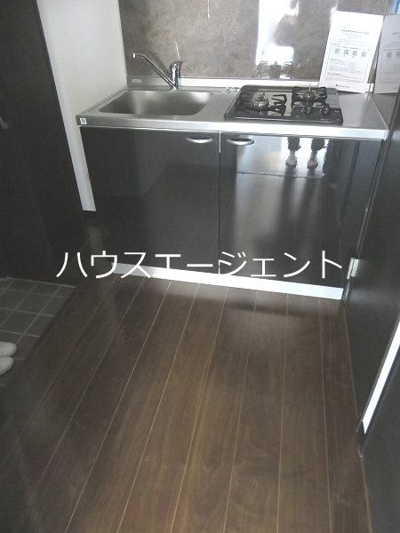 キッチン　２口コンロ付のキッチンです。※参考画像