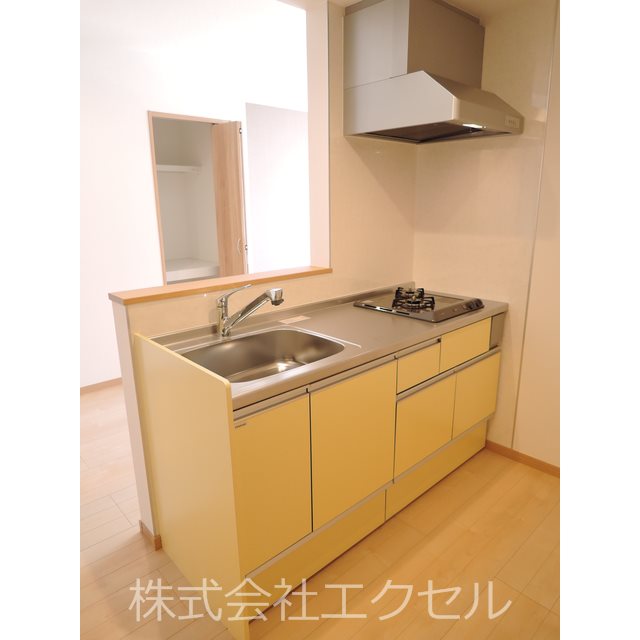 キッチン　ガスキッチン。