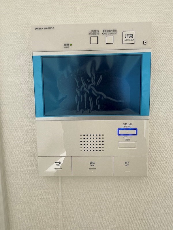 セキュリティ　※同物件、別部屋参考写真