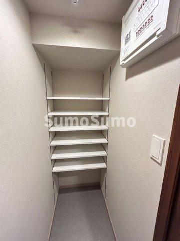 収納　収納のためのスペースです