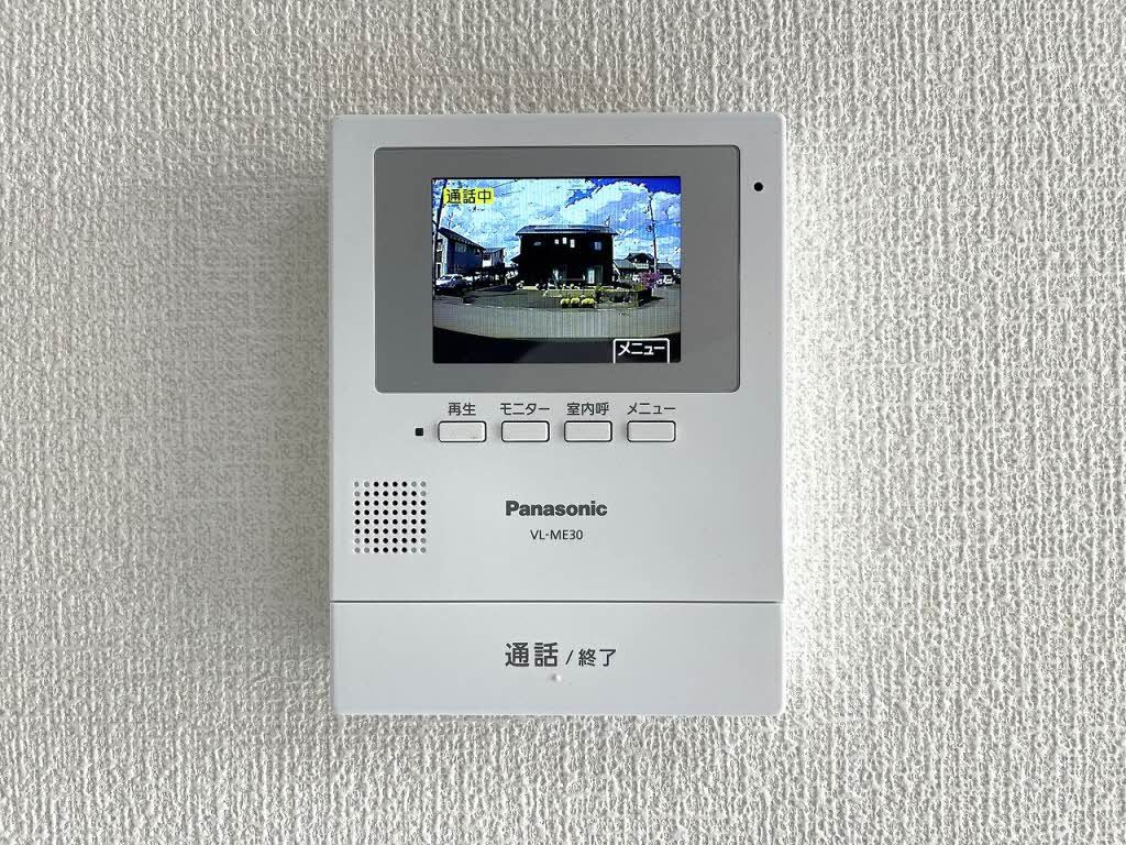 セキュリティ　モニタ付きドアホン