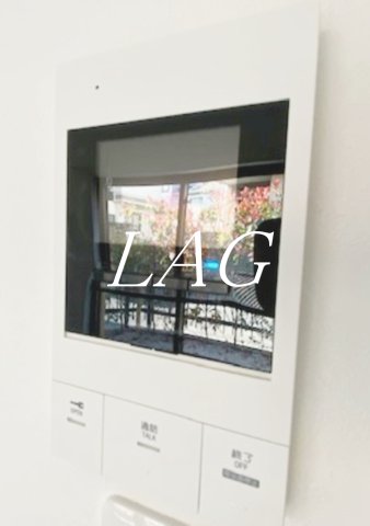 セキュリティ　モニター付インターホンです。