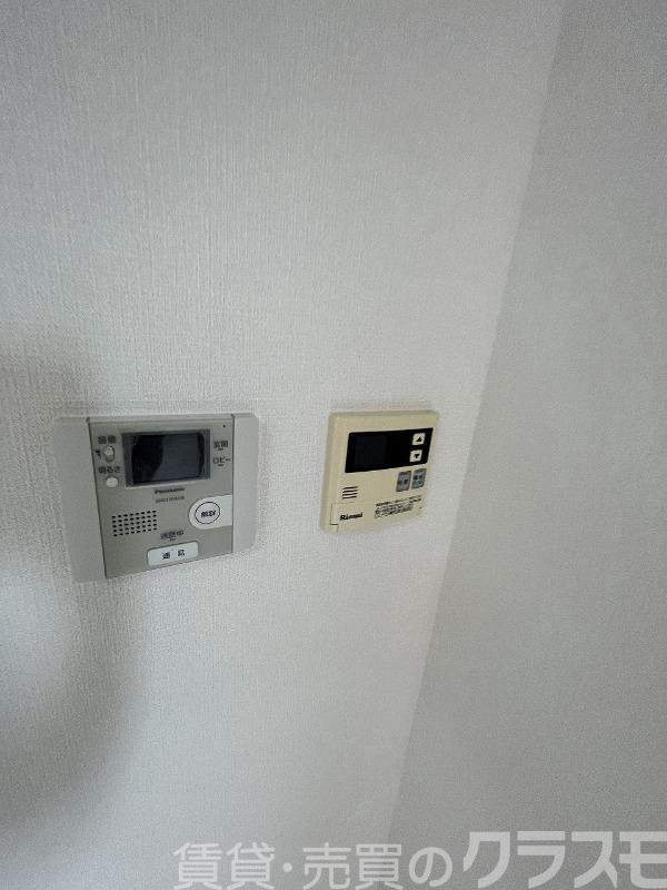 セキュリティ　モニター付きインターフォン！
