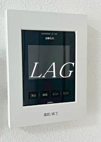 セキュリティ　モニターつきインターホンです。