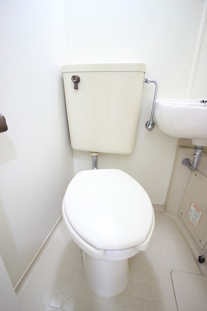 トイレ　同物件別号室のものです。