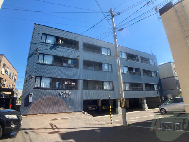 建物外観　札幌市北区北三十六条西「ＳＫ麻生３６」