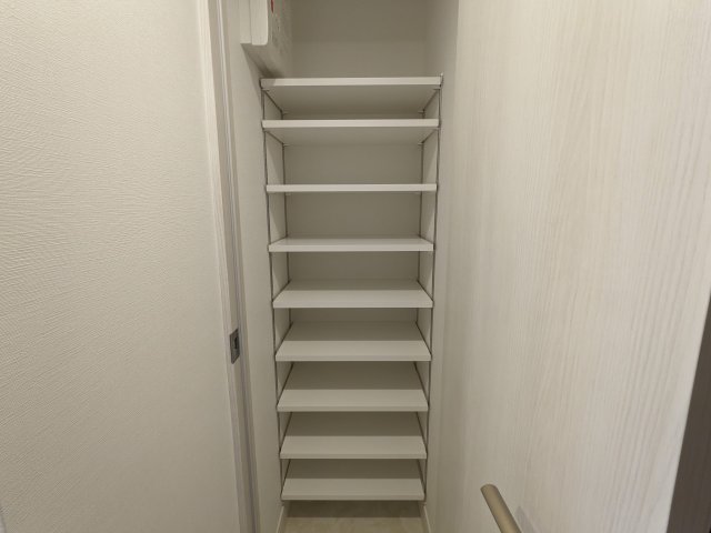 収納　ちょっとした収納スペースも充実しています