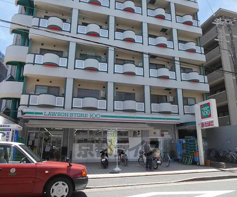 コンビニ　ローソンストア100 壬生辻町店（コンビニ）まで202m