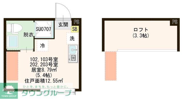 ハーモニーテラス関町南の間取り写真