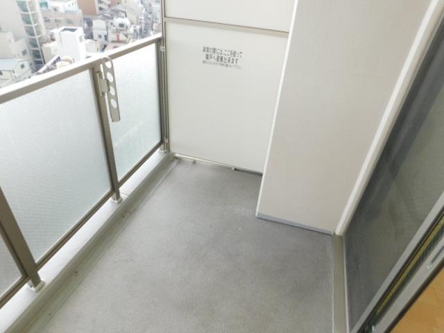 バルコニー　広いバルコニですね