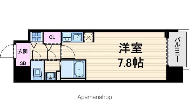 BLAU本町東の間取り写真