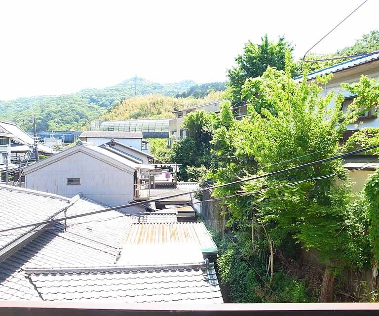 眺望　住宅の風景が見えます
