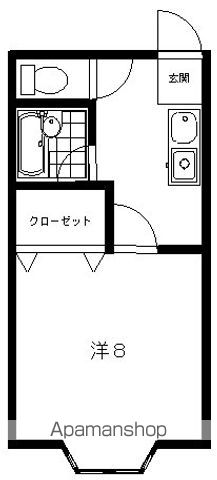 ＪＲ羽越本線 羽後本荘駅 徒歩10分 2階建 築30年の間取り写真
