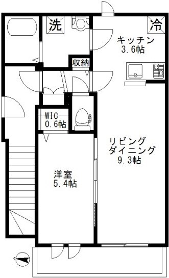 Weiss Residenz Nakazawa (ヴァイスレジデンツの間取り写真