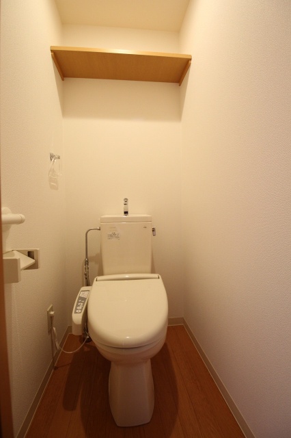 トイレ　同物件別号室の写真です。