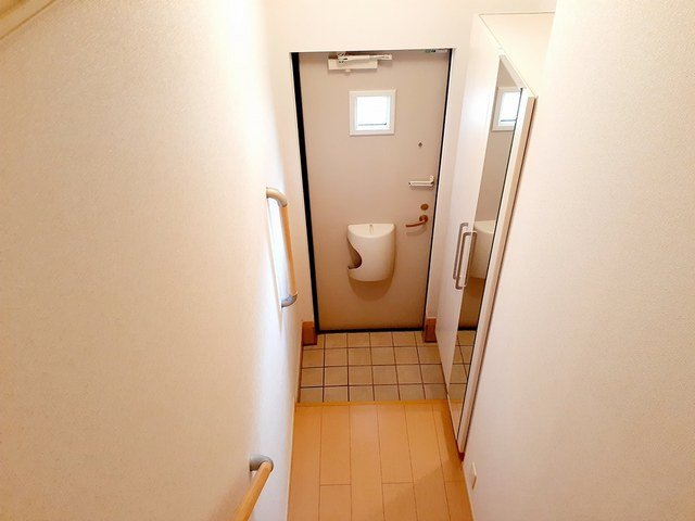 玄関　ゆったりとした玄関です