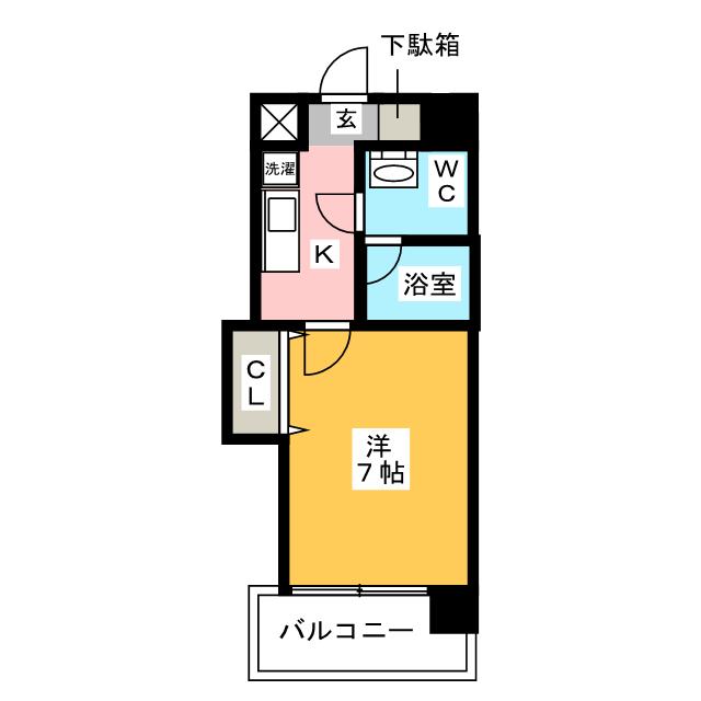 サンスクエアの間取り写真
