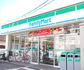 コンビニ　ファミリーマート岡山つしま西坂店（コンビニ）まで204m