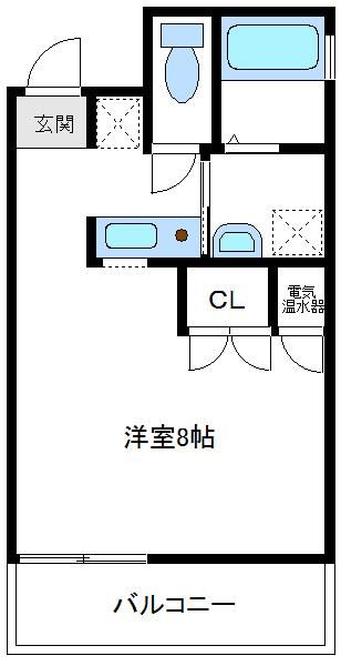 アンリシェール橋本の間取り写真