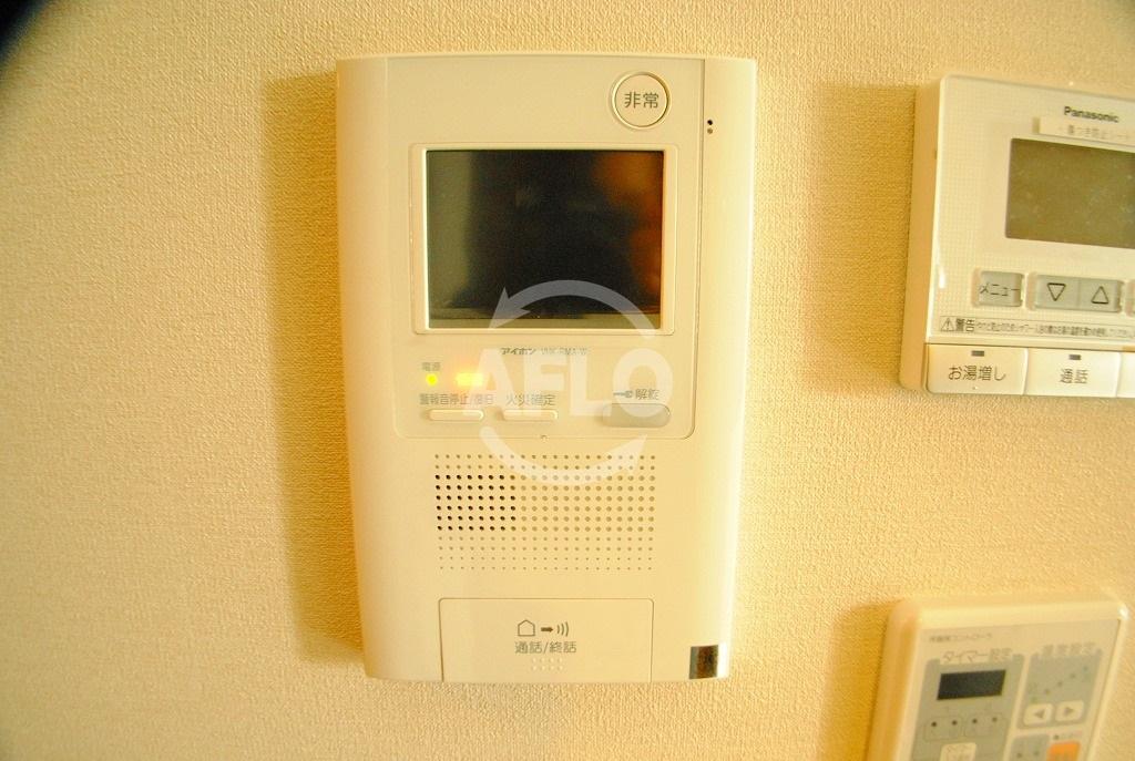 セキュリティ　大阪福島タワー　モニター付きインターフォン