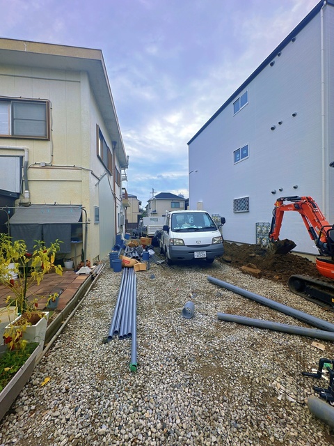 その他共有部分　建築中