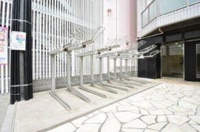 駐車場　駐輪場です
