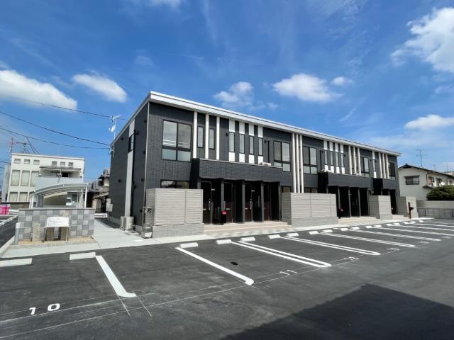 田原本町三笠アパート新築工事の外観写真