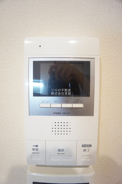 セキュリティ　訪問者が一目で分かるＴＶモニタ付インターホンです！