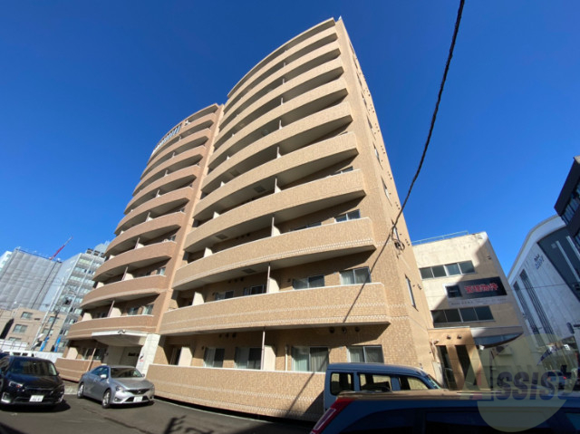 建物外観　札幌市中央区南６条西「エクリュ」