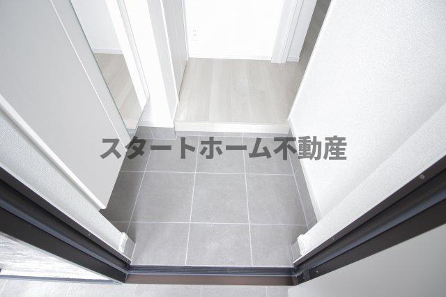 玄関　明るい玄関です