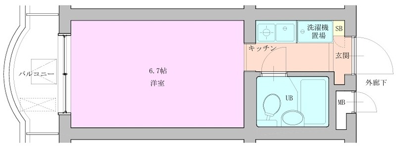 RBM大岡山レジデンスの間取り写真