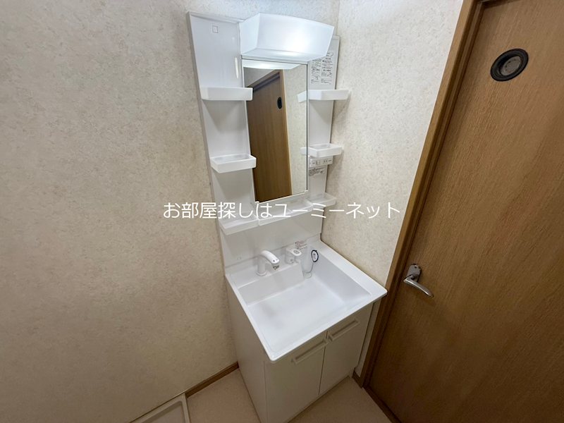 洗面設備　※実際のお部屋とは異なる場合がございます。