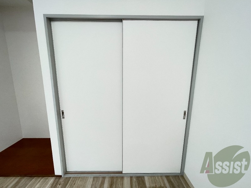 収納　ここに収納があります。収納があると部屋が広く使えます。
