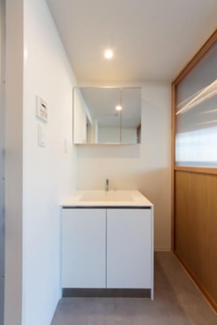 洗面設備　同タイプ部屋　参考写真です