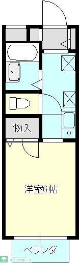 ハイツ湘南の間取り写真