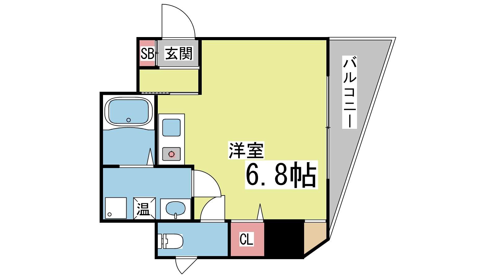 エトワール王子の間取り