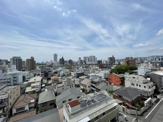 【広島市中区白島九軒町のマンションの眺望】