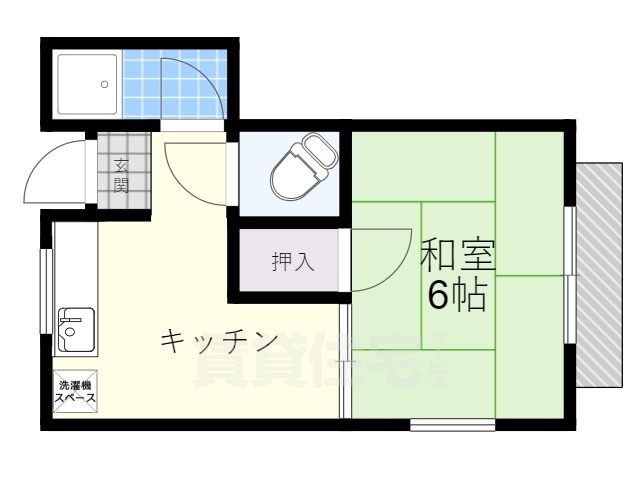 東和マンションの間取り