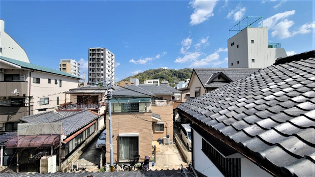 【池田市栄本町長屋・店舗兼住宅の眺望】