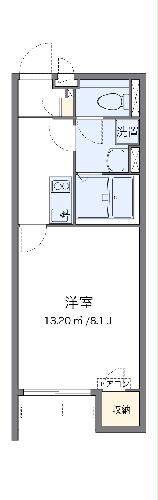 クレイノ樋下の間取り