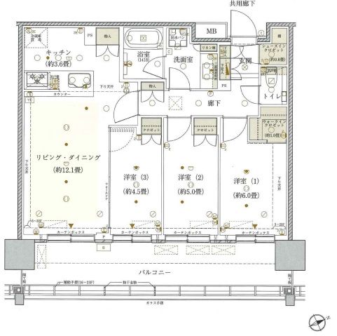 リビオタワー羽沢横浜国大の間取り