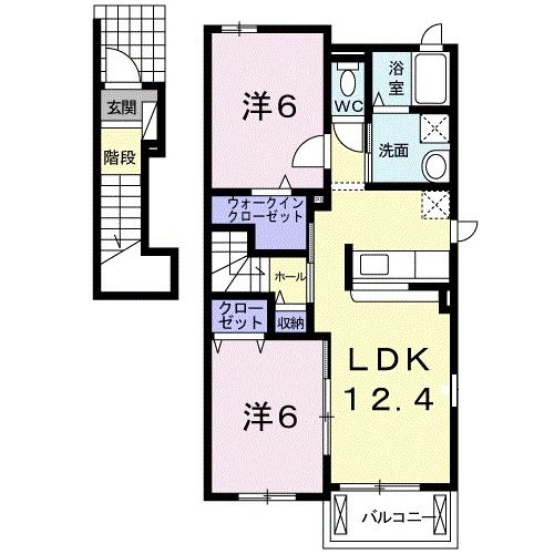 クレメントＭ・Iの間取り