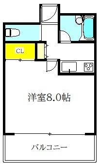 トーエイマンションの間取り