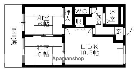 グリーンハイツの間取り