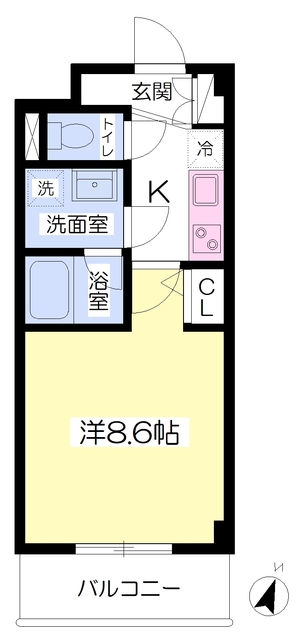 ブリッサ湘南の間取り