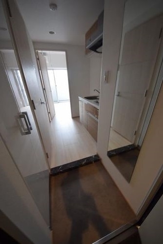 玄関　反転タイプになります。