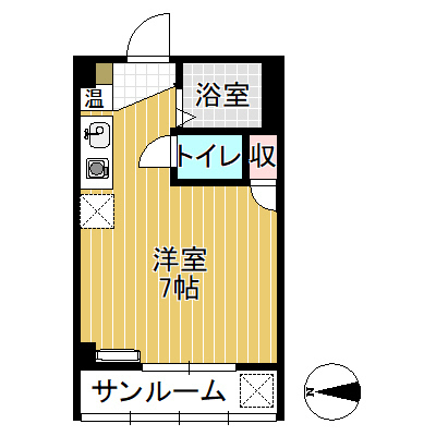 ラポールいわきの間取り