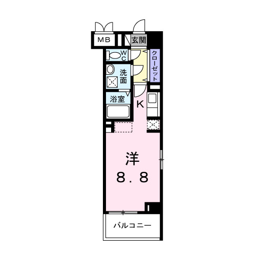 ザ　ベース東姫路の間取り