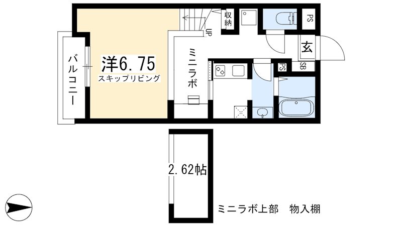 アトレ太秦の間取り