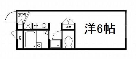 レオパレス観月の間取り